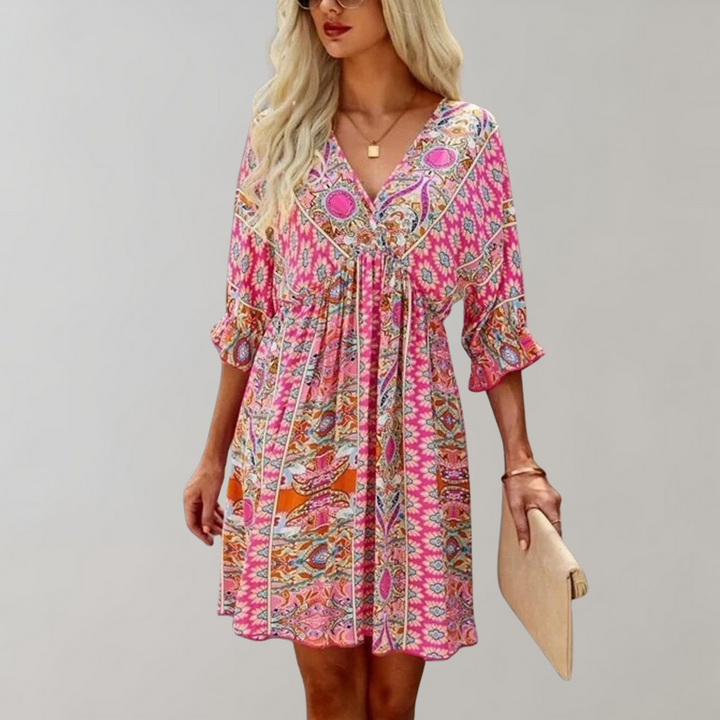 Levoire | Robe D'Été Élégante Rosa