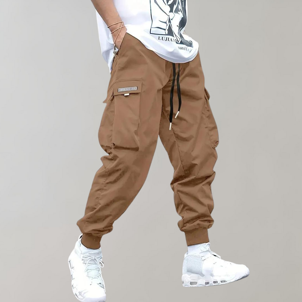 Levoire | Pantalons Cargo Décontractés Élégants Pour Hommes Khaki