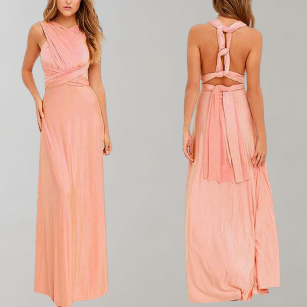 Levoire | Robe D'Été Polyvalente À Enrouler Élégante, Confortable Et Stylée