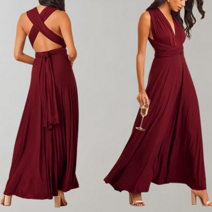 Levoire | Robe D'Été Polyvalente À Enrouler Élégante, Confortable Et Stylée