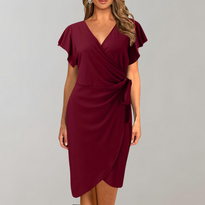 Levoire | Robe D'Été Habile Légère Et Parfaite Pour Toutes Les Occasions Bordeaux