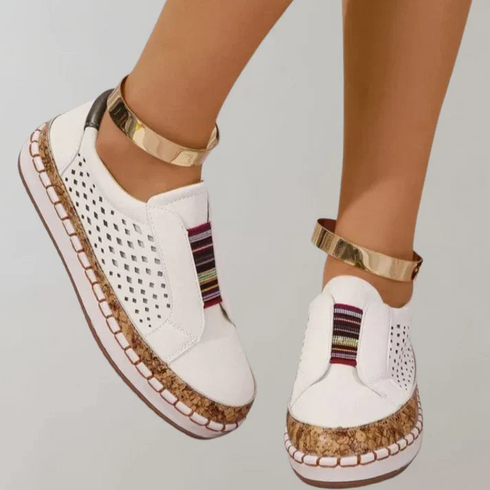 Levoire | Mocassin Pour Femmes Blanc