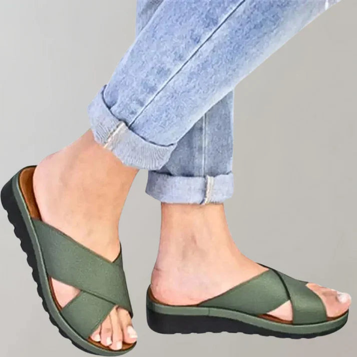 Levoire | Chaussons Pour Femmes Vert