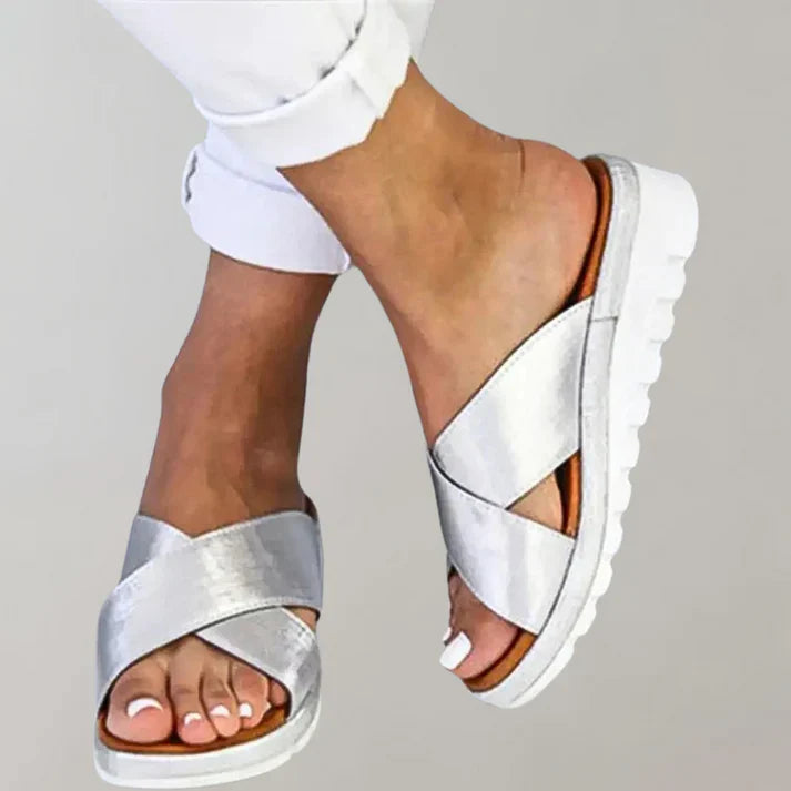 Levoire | Chaussons Pour Femmes Argent