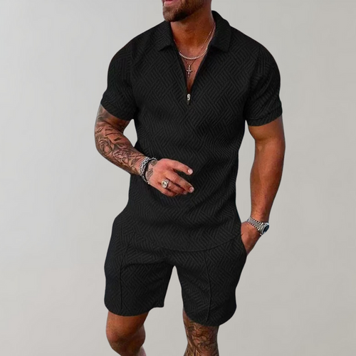Levoire | Ensemble Polo Et Shorts D'Été Pour Hommes
