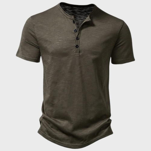 Levoire | T-Shirt Décontracté À Col En V Pour Hommes