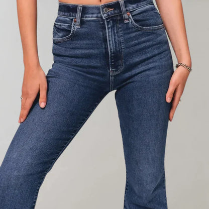 Levoire | Pantalons Schlag Bleu foncé