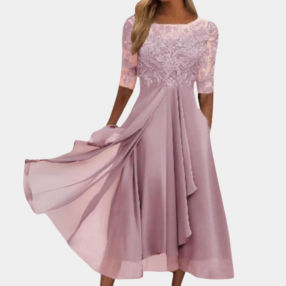 Levoire | Robe Pour Femmes Raffinée Rosa