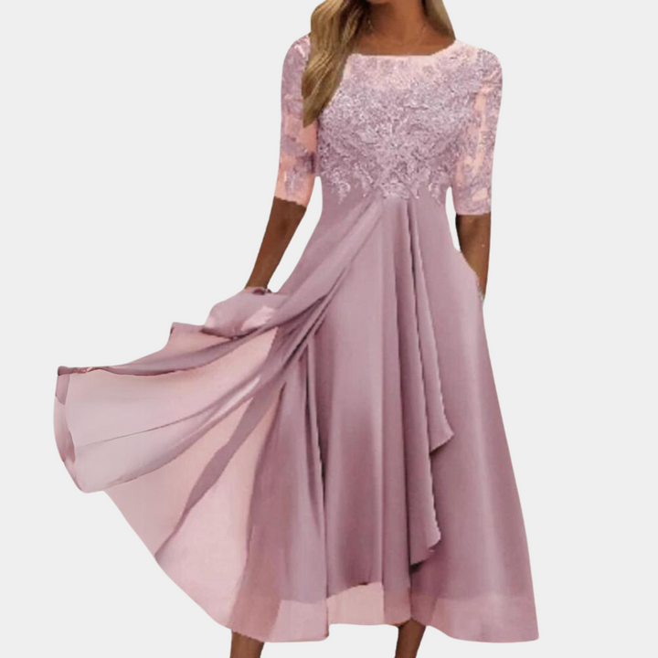 Levoire | Robe Pour Femmes Raffinée Rosa