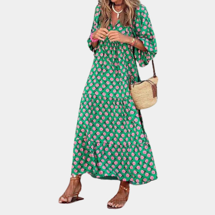 Levoire | Robe quotidienne et générale sans effort Vert foncé