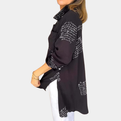 Levoire | T-Shirt À Imprimé Letter Trendy