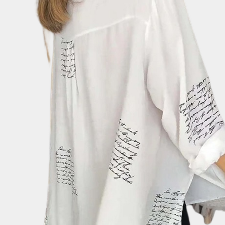 Levoire | T-Shirt À Imprimé Letter Trendy