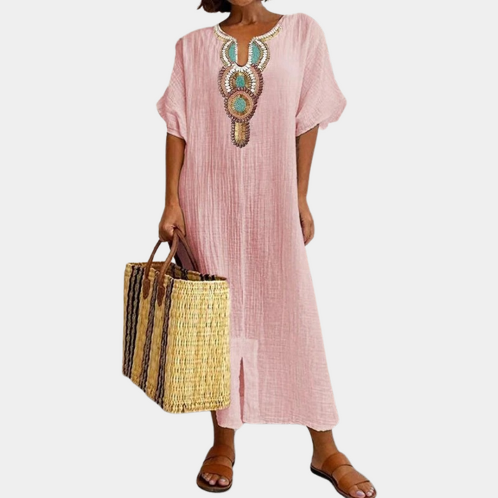 Levoire | Boho-Robe-Femme Rosa