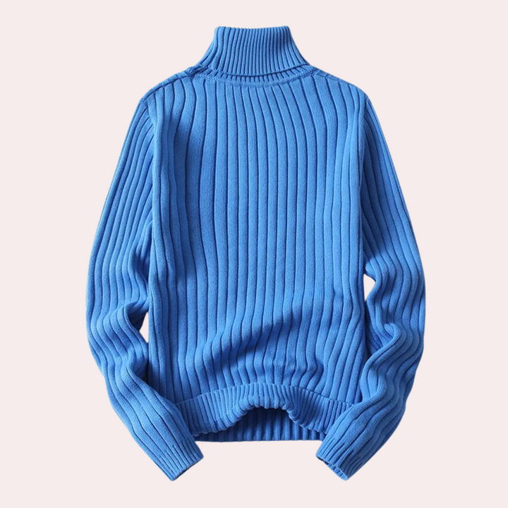 Levoire | Pull À Col Roulé Pour Femmes Bleu