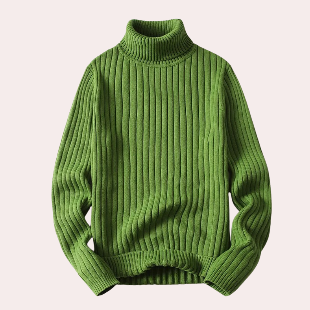 Levoire | Pulls Pour Femmes Élégants Et Confortables Avec Col Roulé Vert