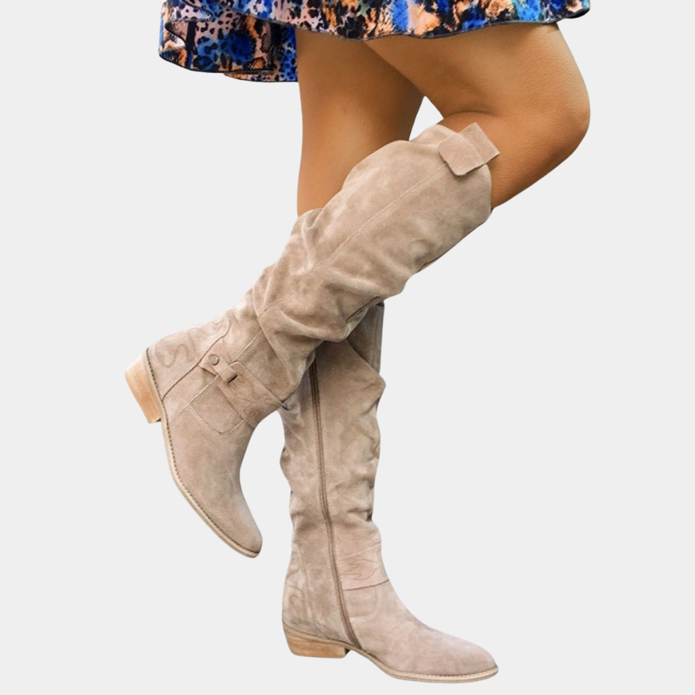 Levoire | Bottes À La Mode Pour Femmes Beige