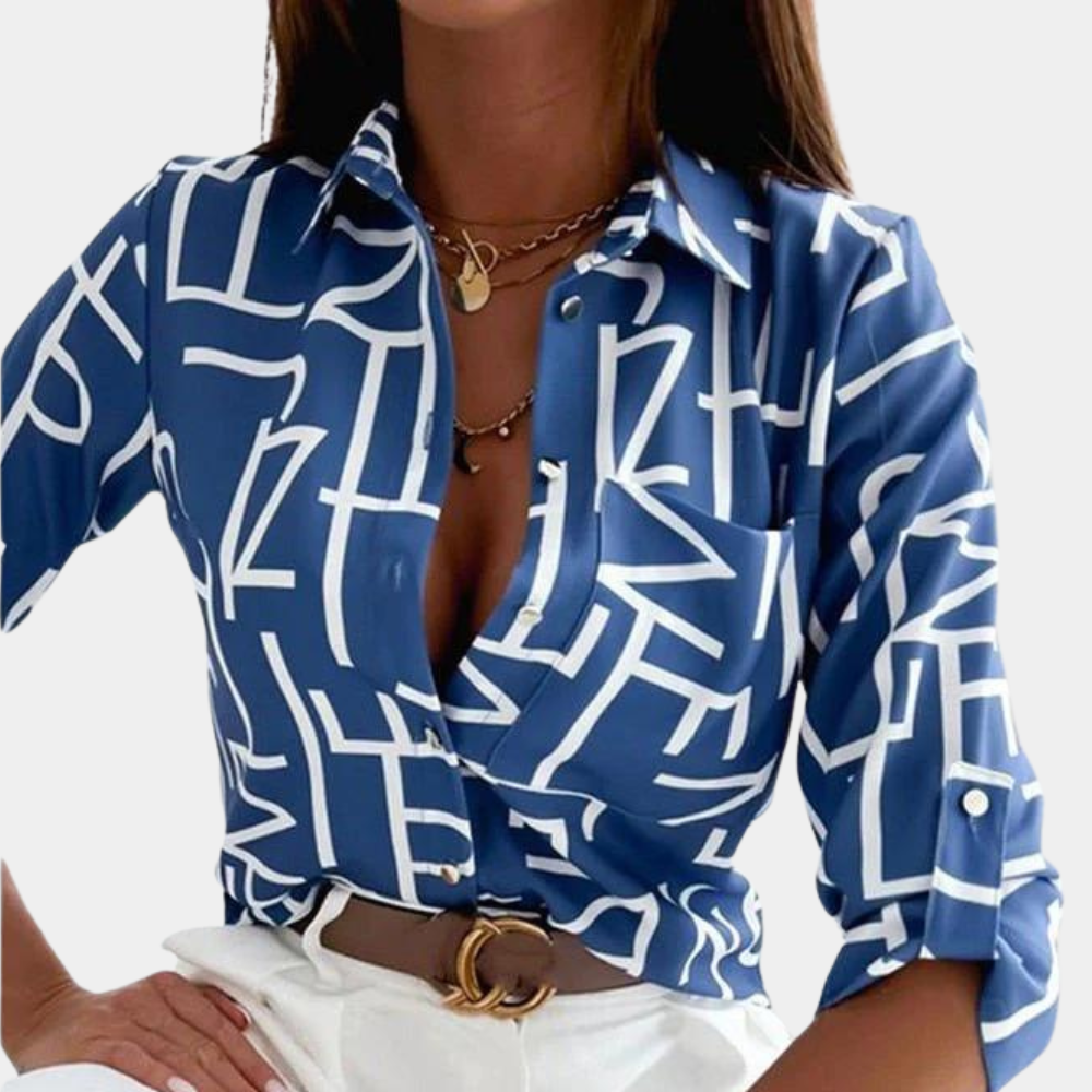 Levoire | Élégant Pull Femme Intemporel, Élégant & Polyvalent Bleu