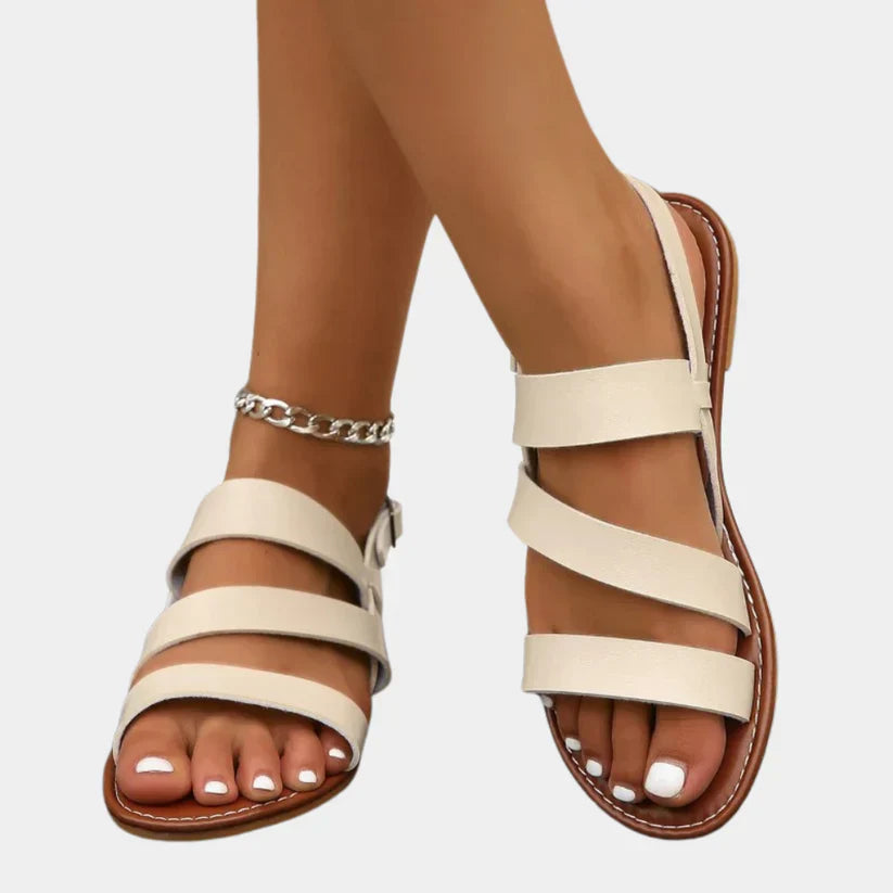 Levoire | Sandales À La Mode Pour Femmes Blanc