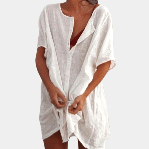 Levoire | Robe D'Été Ajustée Sans Col