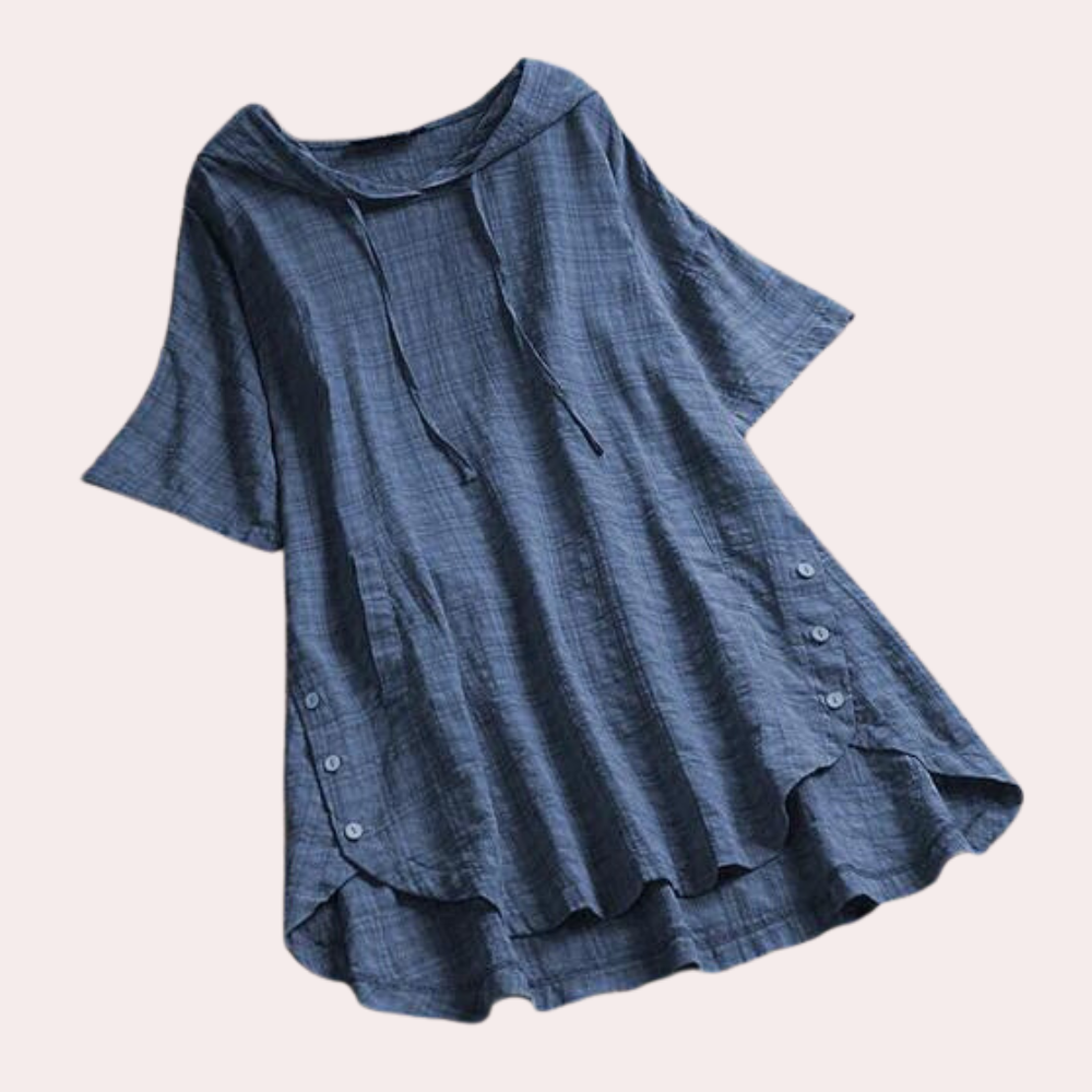 Levoire | Blouse Féminine À La Mode Bleu