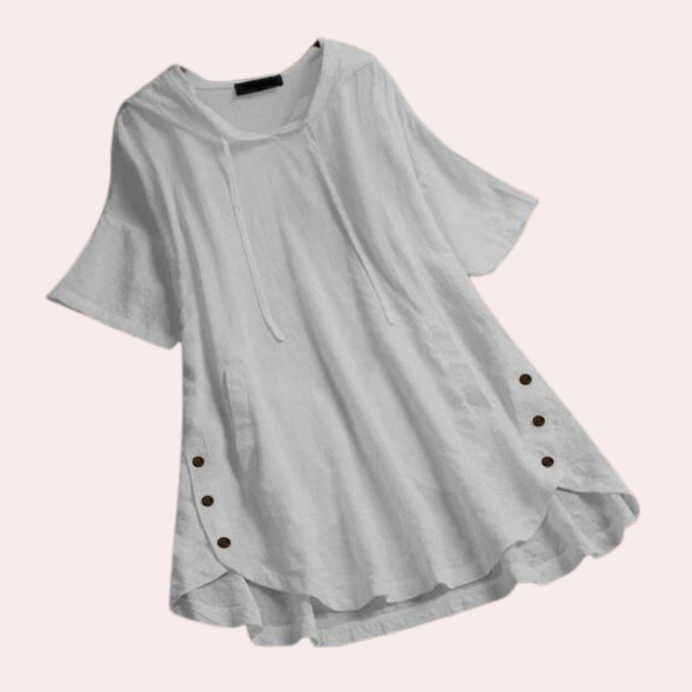 Levoire | Blouse Féminine À La Mode Blanc