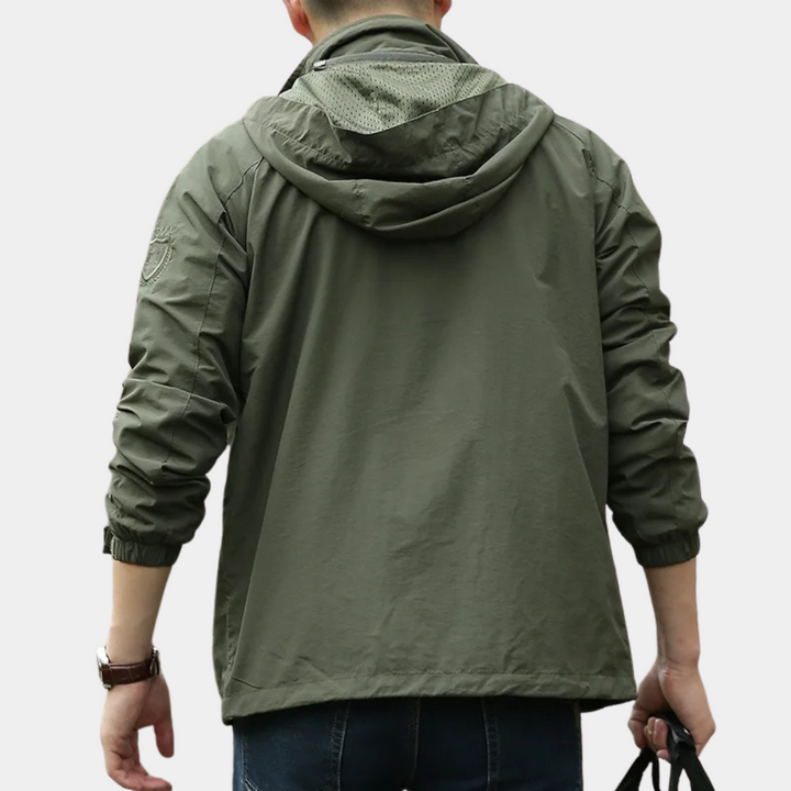Levoire | Veste Cargo Avec Fermeture Éclair Pour Hommes