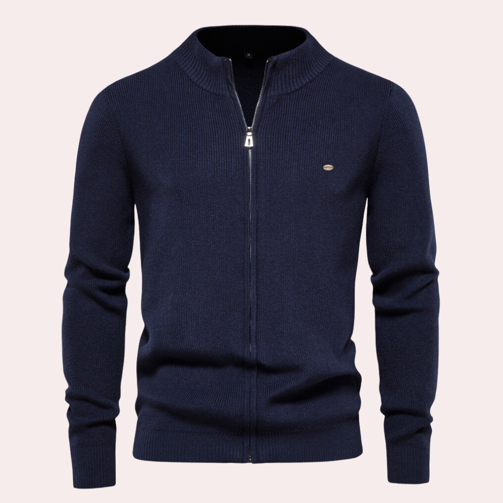 Levoire | Pull Décontracté Pour Hommes Avec Zip Merimustav