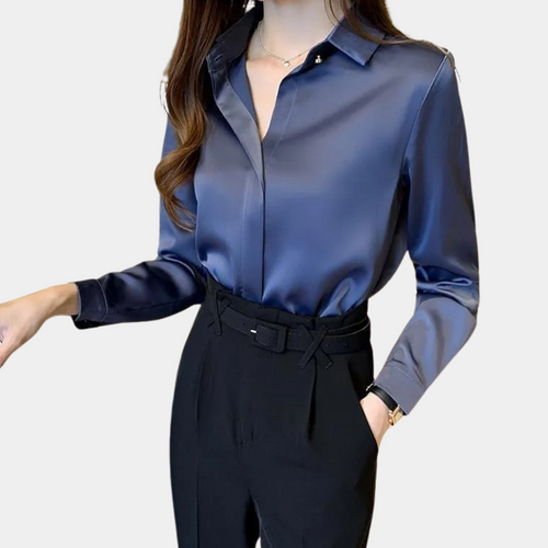 Levoire | Chemise Élégante Pour Femme En Mélange De Coton Léger