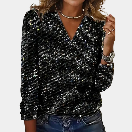 Levoire | V-Encolure Paillettes