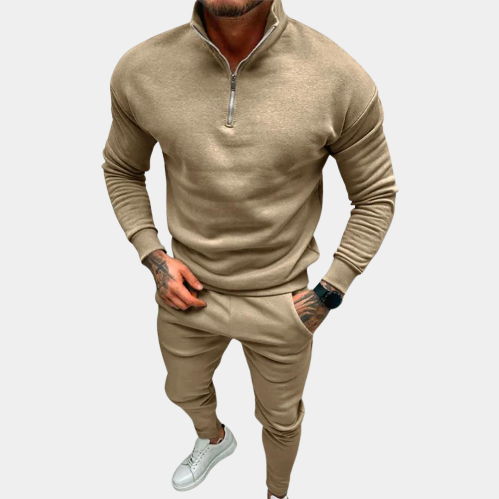 Levoire | Veste de course élégante Khaki