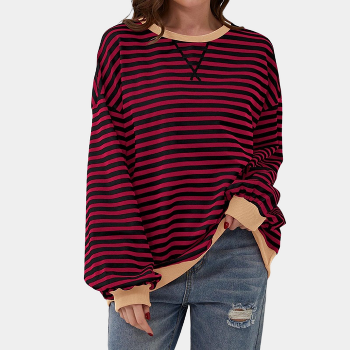 Levoire | Chic Et Tendance Pull D'Hiver Rouge