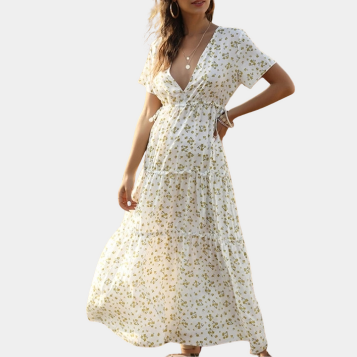 Levoire | Robe de soirée relaxante et intemporelle Blanc