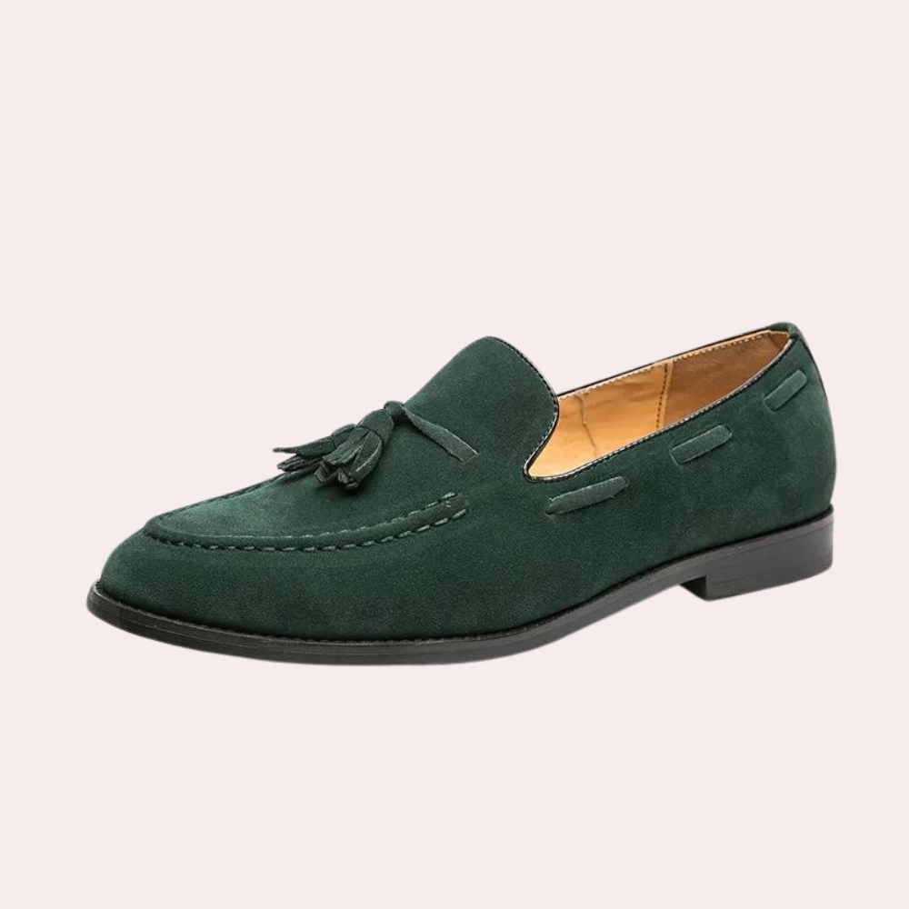 Levoire | Mocassins Pour Hommes Confort De Haute Qualite Design Intemporel Vert