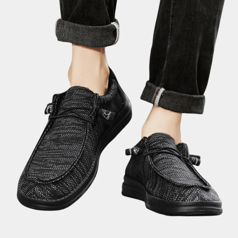 Levoire | Sneakers Pour Hommes Elegants Et Confortables Qualite Superieure Noir