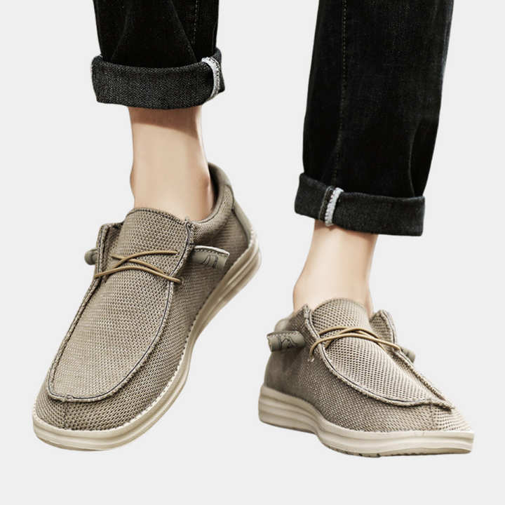 Levoire | Sneakers Pour Hommes Elegants Et Confortables Qualite Superieure Khaki