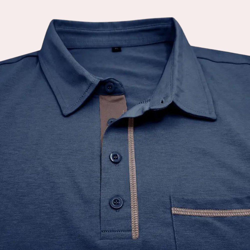 Levoire | Polo Shirt Élégant Pour Hommes À Manches Courtes