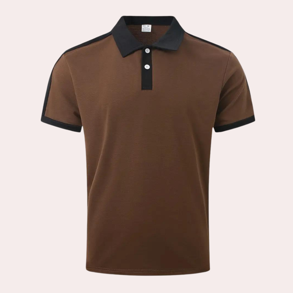 Levoire | T-Shirt Polo Décontracté Pour Homme À Manches Courtes