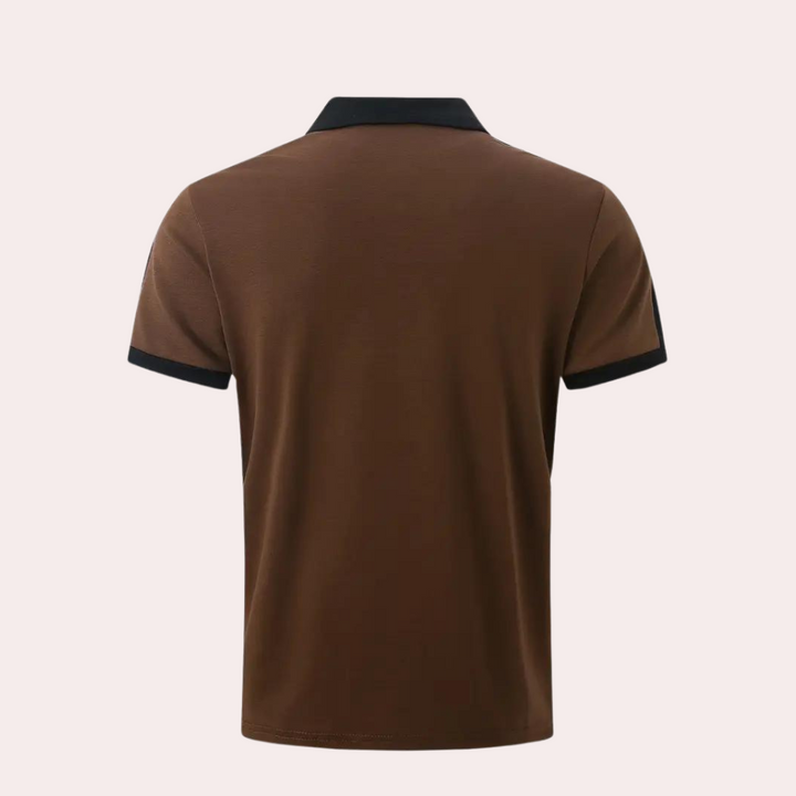 Levoire | T-Shirt Polo Décontracté Pour Homme À Manches Courtes