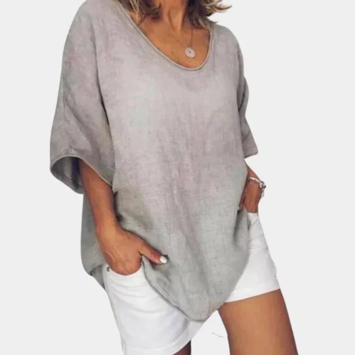 Levoire | Un T-Shirt Surdimensionné Pour Femmes Gris