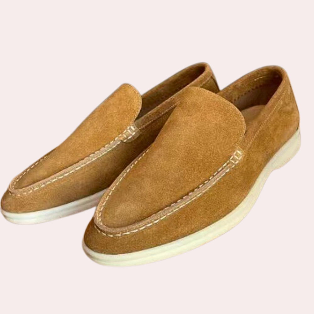 Levoire | Chaussures Homme Decontractees Cuir De Haute Qualite Intemporel Et Confortable Brun
