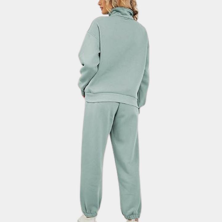 Levoire | Chemisier À Manches Longues Et Pantalons Taille Haute