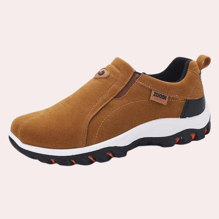 Levoire | Chaussures Slip-On Pour Hommes Confortables & Tendance Semelles Antiderapantes Khaki