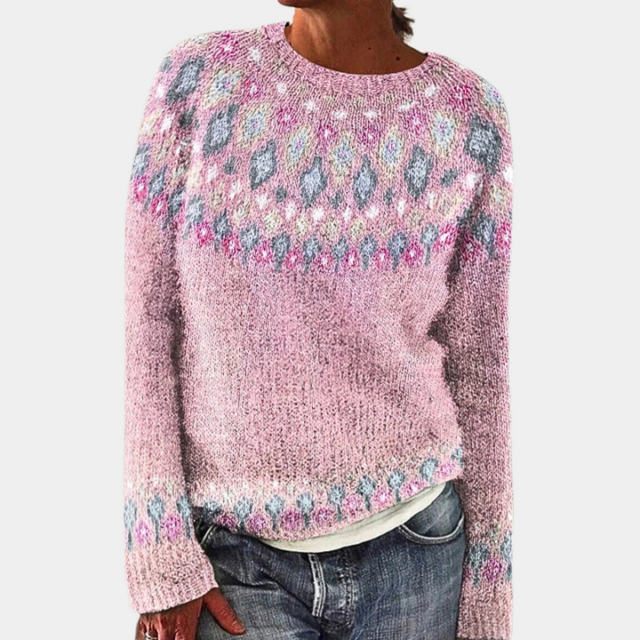 Levoire | Blouse Avec Des Rayures Élégantes Rosa