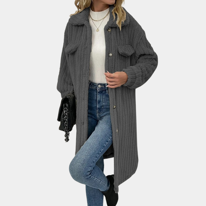 Levoire | Veste chic et polyvalente Gris Foncé