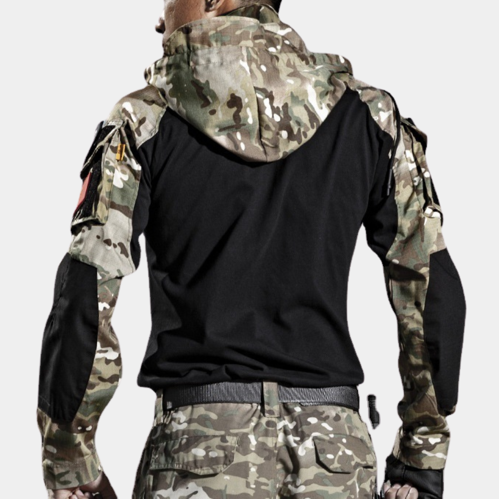Levoire | Sweat À Capuche Camouflé Tactique Pour Hommes
