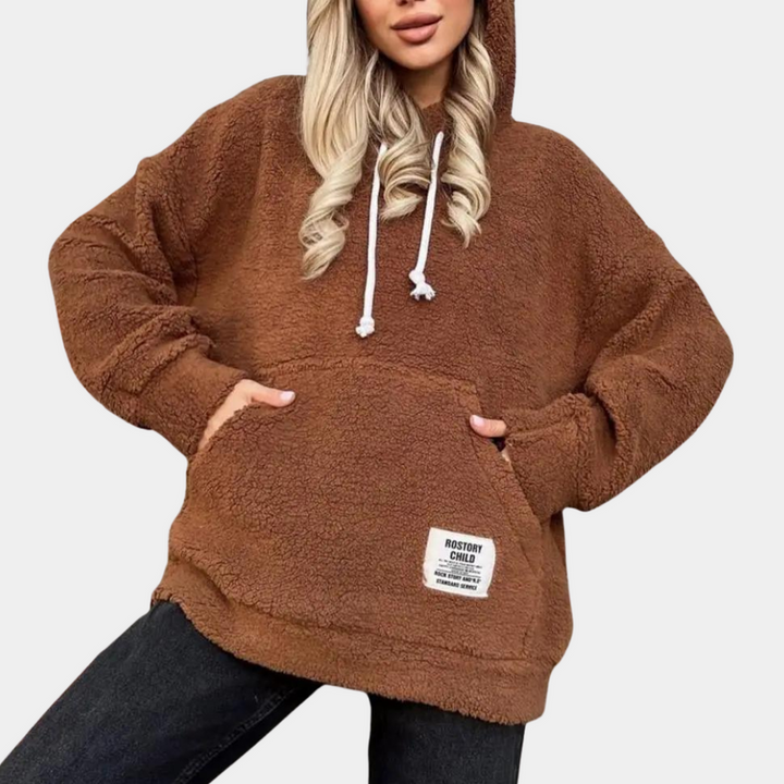 Levoire | Un Hoodie Chaud Pour Femmes Braun