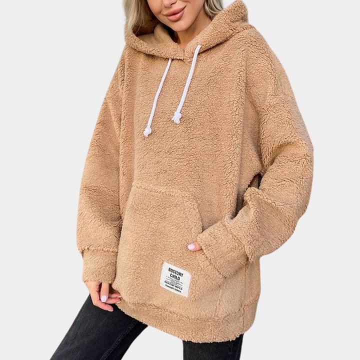 Levoire | Un Hoodie Chaud Pour Femmes Khaki