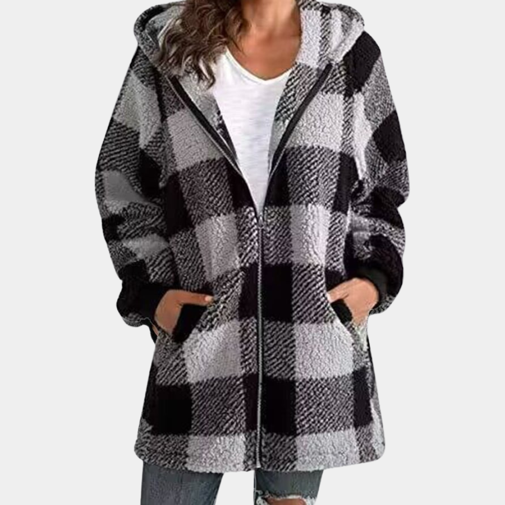 Levoire | Sweat à capuche ajusté et élégant Gris
