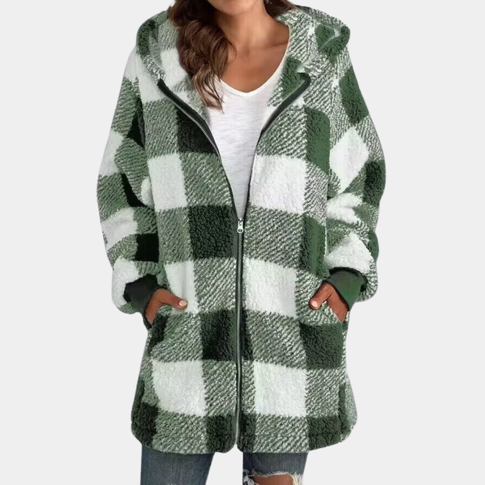Levoire | Sweat à capuche ajusté et élégant Vert
