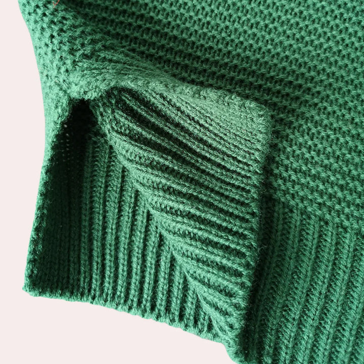 Levoire | Pull Femme En Maille Luxueuse À Col Haut